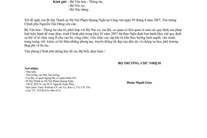 Công văn 3321/VPCP-TCCB  rà soát, soạn thảo,trình CP NĐ quy định cụ thể tổ chức lễ tang đối với cán bộ, công chức viên chức khi từ trần