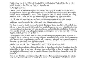 Công văn  2352/TCT-TS  chính sách thu  đất