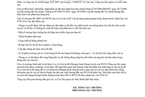 Công văn 3335/TCHQ-GSQL phân loại mặt hàng ôtô tải tự đổ