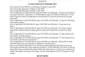 Quyết định 1103/2007/QĐ-UBND  phân cấp, uỷ quyền phân giao nhiệm vụ trong quản lý đầu tư xây dựng dự án