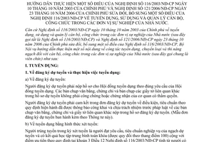 Thông tư 04/2007/TT-BNV tuyển dụng sử dụng quản lý cán bộ công chức đơn vị sự nghiệp nhà nước hướng dẫn Nghị định 116/2003/NĐ-CP