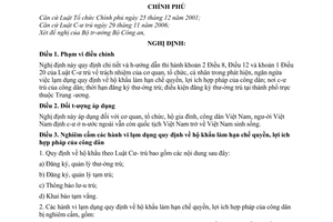 Nghị định 107/2007/NĐ-CP hướng dẫn luật cư trú