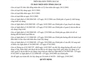 Quyết định 24/2007/QĐ-UBND quản lý quy hoạch, dự án đầu tư xây dựng