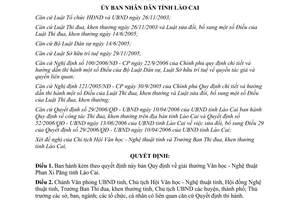 Quyết định 25/2007/QĐ-UBND Quy định giải thưởng Văn học Nghệ thuật Phan Xi Păng