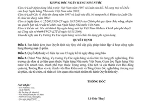 Quyết định 24/2007/QĐ-NHNN quy chế cấp giấy phép thành lập hoạt động ngân hàng thương mại cổ phần
