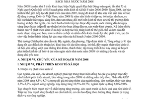 Chỉ thị 733/CT-TTg xây dựng kế hoạch phát triển kinh tế-xã hội dự toán ngân sách nhà nước năm 2008