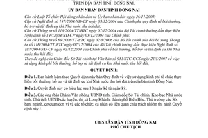 Quyết định 40/2007/QĐ-UBND sử dụng kinh phí tổ chức