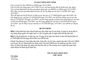 Quyết định 27/2007/QĐ-UBND quản lý dự án đầu tư xây dựng bằng nguồn vốn ngân sách