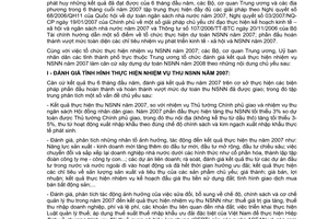 Thông tư 64/2007/TT-BTC hướng dẫn xây dựng dự toán ngân sách nhà nước năm 2008