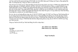 Công văn 2782/TCT-KK  kê khai, khấu trừ thuế giá trị gia tăng