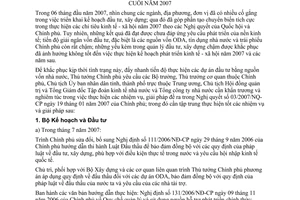 Chỉ thị 836/CT-TTg tăng cường quản lý đầu tư nguồn vốn nhà nước 6 tháng cuối năm 2007