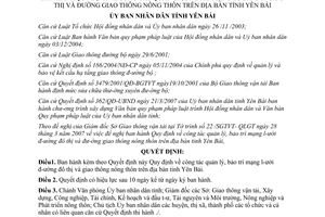 Quyết định 917/2007/QĐ-UBND Quản lý, bảo trì mạng lưới đường đô thị