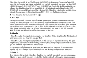 Kế hoạch 1848/KH-UBND triển khai đề án đơn giản hoá thủ tục hành chính trên lĩnh