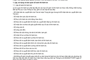 Thông tư 06/2007/TT-BTP hướng dẫn thực hiện thủ tục hành chính hoạt động thi hành án dân sự