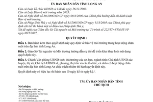 Quyết định 30/2007/QĐ-UBND bảo vệ môi trường trong hoạt động chăn nuôi
