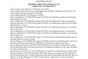 Nghị quyết 11/2007/NQ-HĐNĐ phê chuẩn phương án sửa đổi, bãi bỏ phí và lệ phí