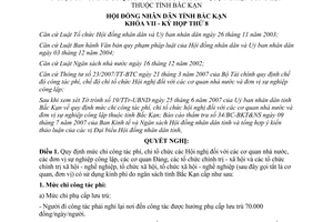 Nghị quyết 12/2007/NQ-HĐND chế độ công tác phí chi tổ chức Hội nghị