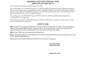 Nghị quyết 78/2007/NQ-HĐND16 phân cấp quản lý tài sản nhà nước cơ quan hành chính Bắc Ninh
