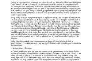 Chỉ thị 17/2007/CT-UBND quản lý tần số máy phát vô tuyến điện An Giang