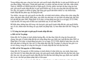 Chỉ thị 11/2007/CT-UBND công tác hoà giải giải quyết khiếu nại tố cáo tranh chấp đất đai Sóc Trăng
