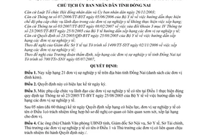 Quyết định 2298/QĐ-UBND xếp hạng đơn vị sự nghiệp y tế trên tỉnh Đồng Nai