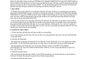 Kế hoạch 56/KHLT-UBND-MTTQ triển khai quy chế giám sát đầu tư cộng đồng Hà Nội