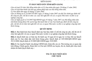 Quyết định 21/2007/QĐ-UBND chế độ công tác phí chi tổ chức hội nghị