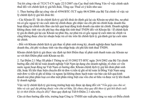 Công văn  3133/TCT-CS chính sách thuế đối với chênh lệch tỷ giá hối đoái