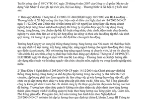 Công văn  2986/LĐTBXH-TL tổ chức nâng ngạch lương