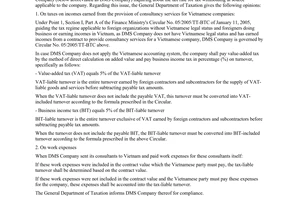 Official Dispatch No. 3175/TCT-HT, on Tax withholding at source