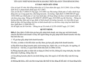 Quyết định 81/2007/QĐ-UBND điều kiện gia hạn giấy phép kinh doanh,