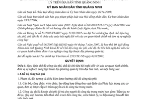 Quyết định 2839/2007/QĐ-UBND công tác phí hội nghị cơ quan hành chính Quảng Ninh