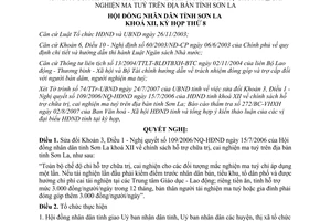 Nghị quyết 158/2007/NQ-HĐND sửa đổi Khoản 3 Điều 1  Nghị quyết 109/2006/NQ-HĐND