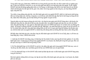 Chỉ thị 19/2007/CT-UBND điều hành ngân sách sự nghiệp giáo dục đào tạo An Giang