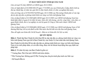 Quyết định 2480/QĐ-UBND 2007 Đề án sắp xếp dân cư phòng tránh thiên tai vùng ven biển Quảng Nam