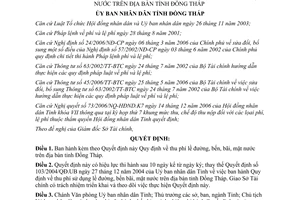 Quyết định 37/2007/QĐ-UBND Quy định thu phí sử dụng lề đường, bến, bãi, mặt nước