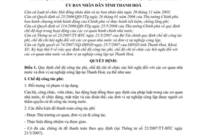 Quyết định 2430/2007/QĐ-UBND  chế độ công tác phí, chi tổ chức hội nghị