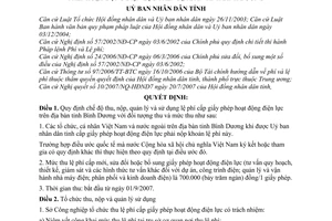 Quyết định 90/2007/QĐ-UBND chế độ thu nộp quản lý sử dụng lệ phí
