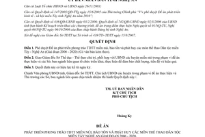 Quyết định 3245/QĐ-UBND năm 2007 Phát triển phong trào thể dục thê thao miền núi