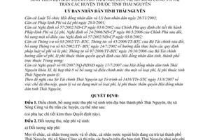 Quyết định 1672/2007/QĐ-UBND điều chỉnh mức thu, nộp quản lý sử dụng phí vệ sinh