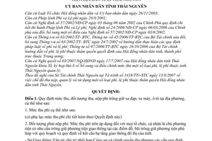 Quyết định 1673/2007/QĐ-UBND điều chỉnh mức thu phí trông giữ xe đạp xe máy ô tô