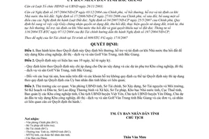 Quyết định 71/2007/QĐ-UBND Quy định bồi thường hỗ trợ tái định cư