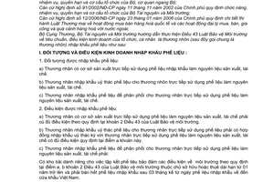 Thông tư liên tịch 02/2007/TTLT-BCT-BTNMT hướng dẫn thực hiện Điều 43 luật bảo vệ môi trường