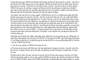 Chỉ thị 11/2007/CT-UBND công tác văn thư lưu trữ bảo quản Bình Phước