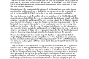 Chỉ thị 14/2007/CT-UBND tăng cường cải cách thủ tục hành chính Điện Biên