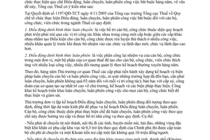 Công văn 3592/TCT-TCCB chế độ trợ cấp cho cán bộ, công chức