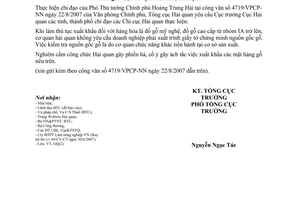 Công văn 5134/TCHQ-GSQL  xuất khẩu đồ gỗ mỹ nghệ, đồ gỗ cao cấp