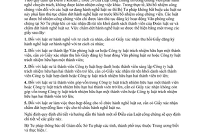 Công văn 3830/BTP-HCTP đăng ký hoạt động Văn phòng công chứng