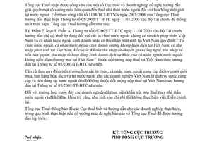 Công văn 3859/TCT-CS  thuế nhà thầu nước ngoài đối với hoa hồng môi giới nước ngoài