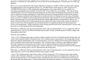 Official Dispatch No. 3742/TCT-CS, on Conditions for VAT refund